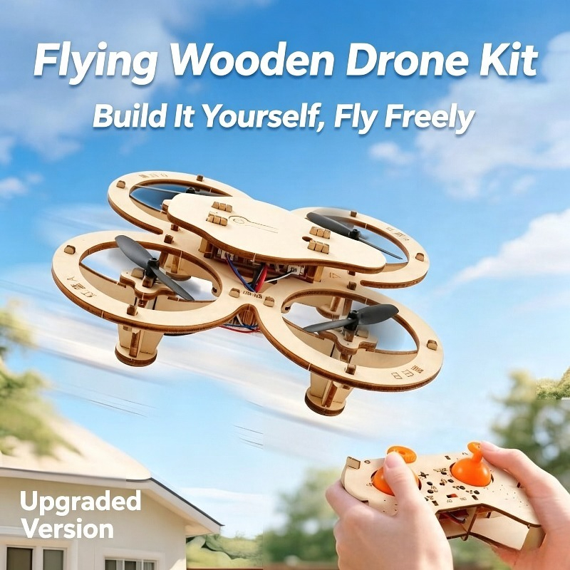 Diy From Old Electronics - Wooden Rc Quadcopters DIY Kit Electronics