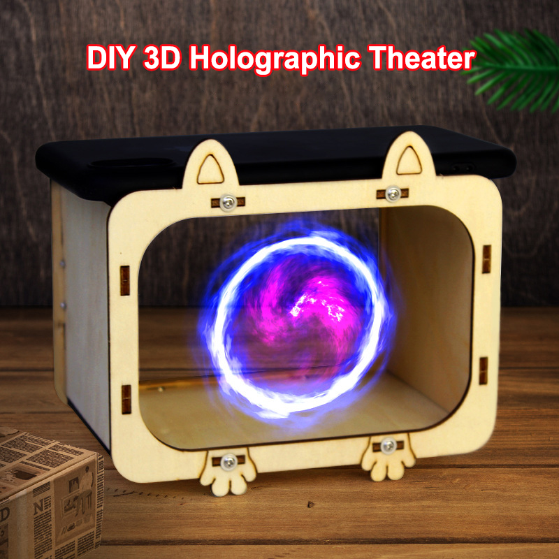 Diy Electronics Kids - DIY 3D Holographic Theater Mobile Phone