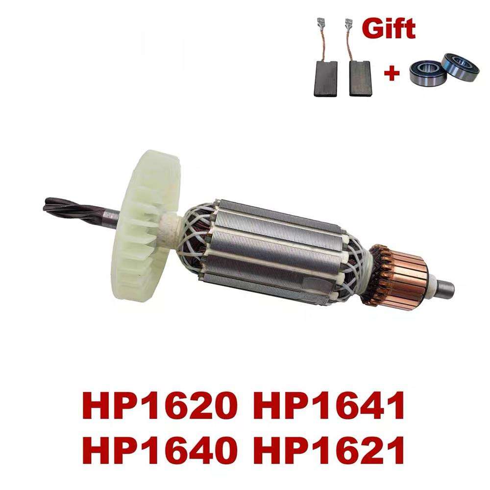 Makita Drill Hp1640 - 220V-240V Impact Drill Armature Rotor Suitable