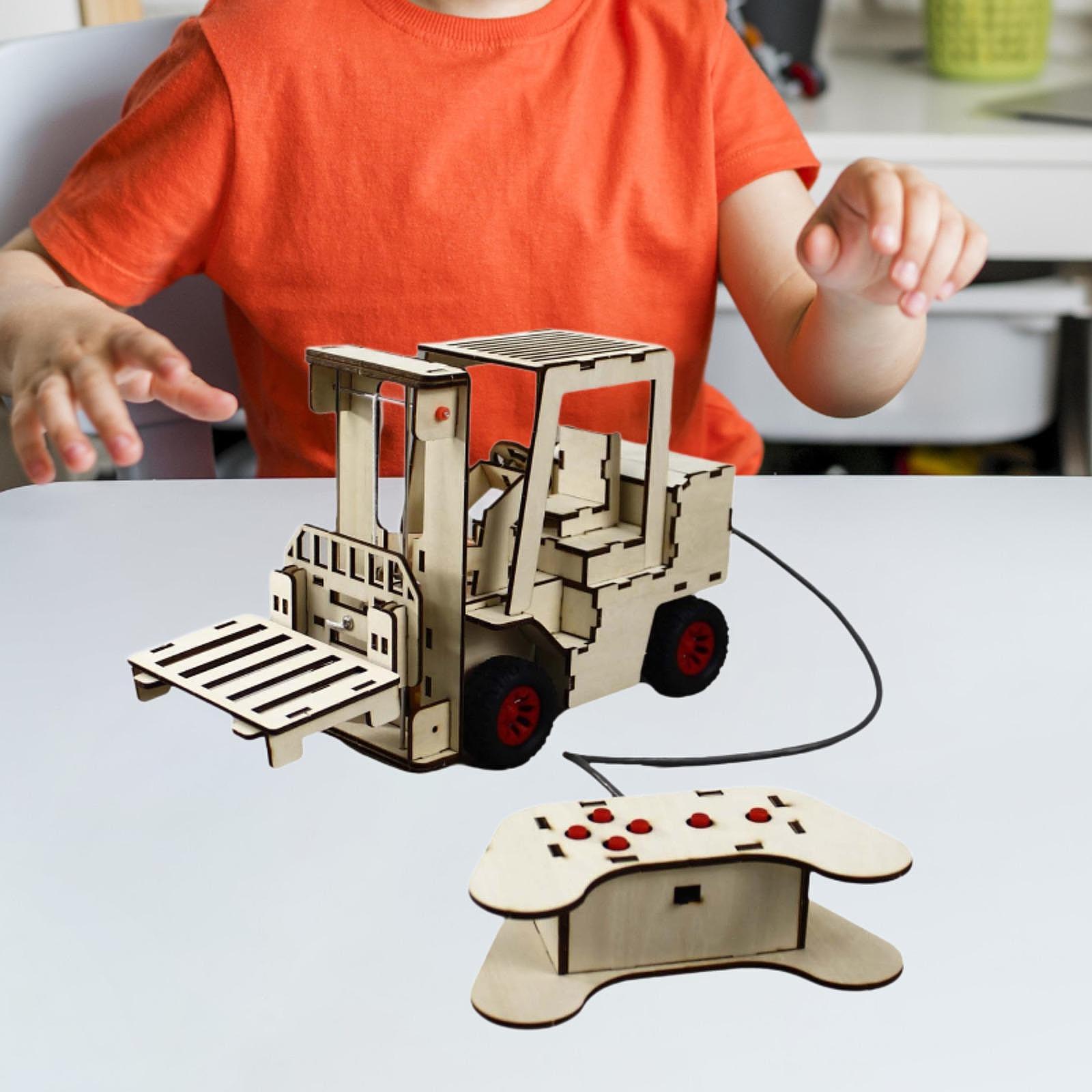 Diy Electronics Kids - Wood Mechanical Building Toys Small Inventions