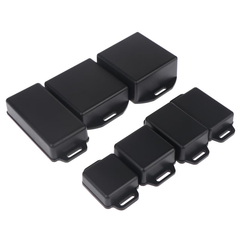 Diy In Electronics - Black Plastic Electronic Project Enclosure Set