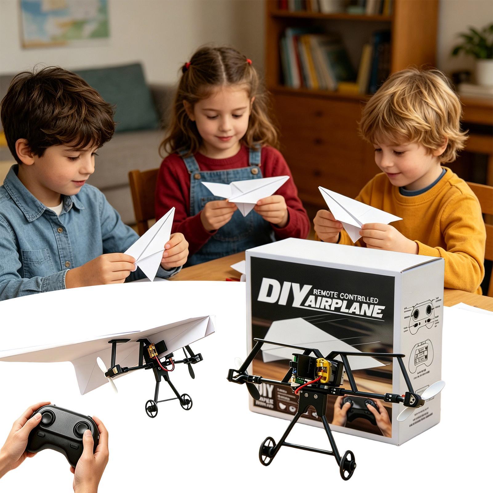 Diy Electronics Kids - DIY RC Paper Airplane Kit Plane