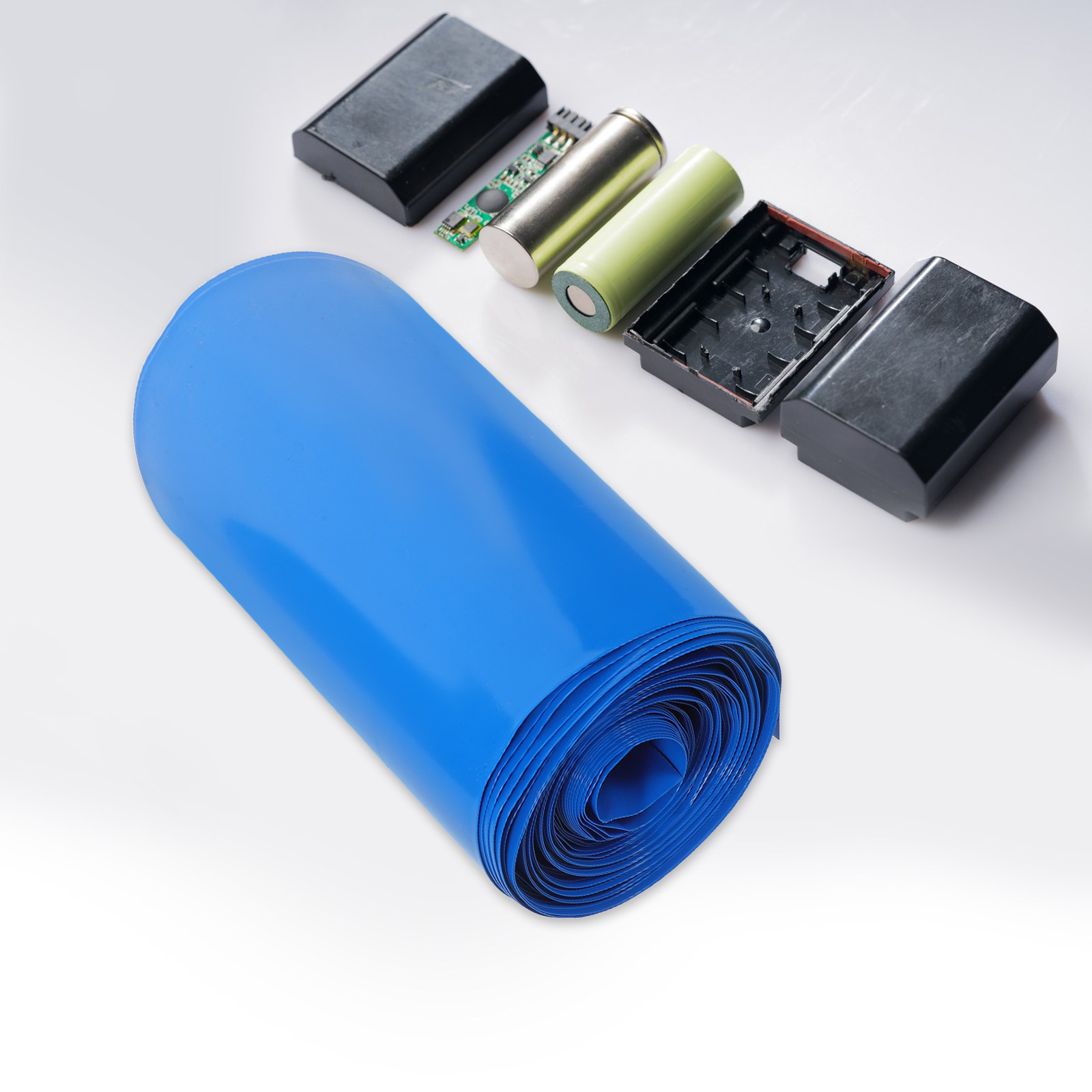 Heat Shrink Tubing - 1 Roll Blue Heat Shrink Tubing