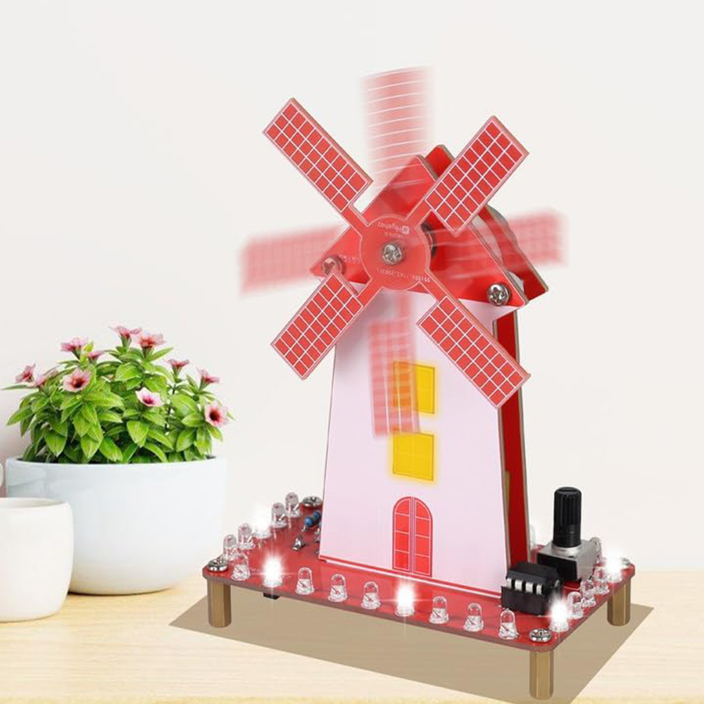 Diy Electronics Kits For Beginners - DIY Electronic Windmill Kit Soldering Practice