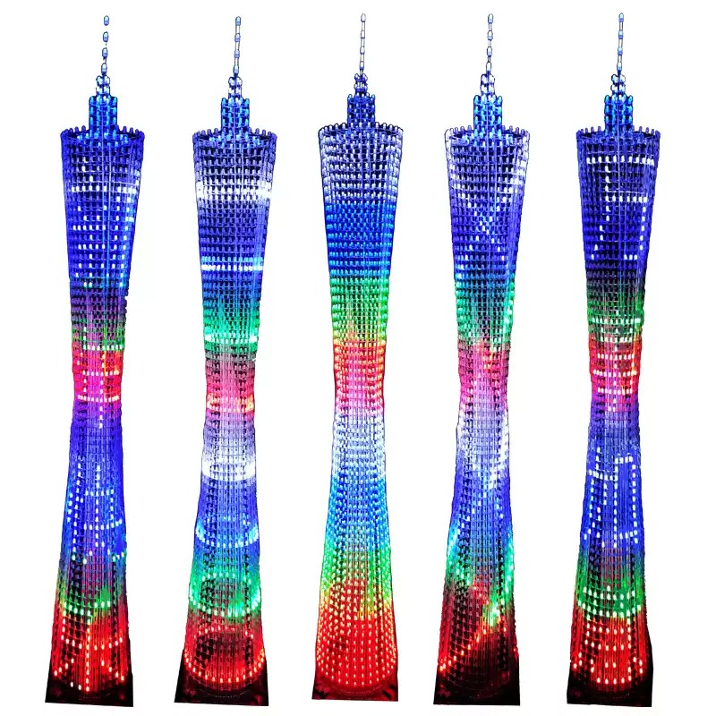 Diy Electronics Hobby - 64 Layers Canton Tower DIY Electronic