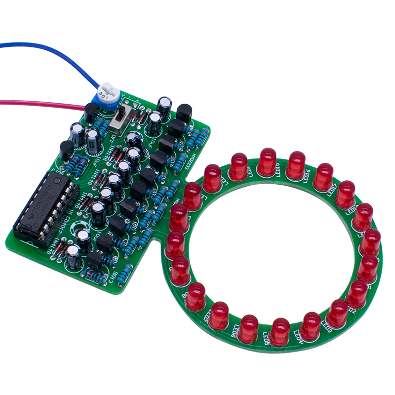 CD4017 Ring Gradient LED Flowi - Diy Electronics Projects For Students 评论和价格