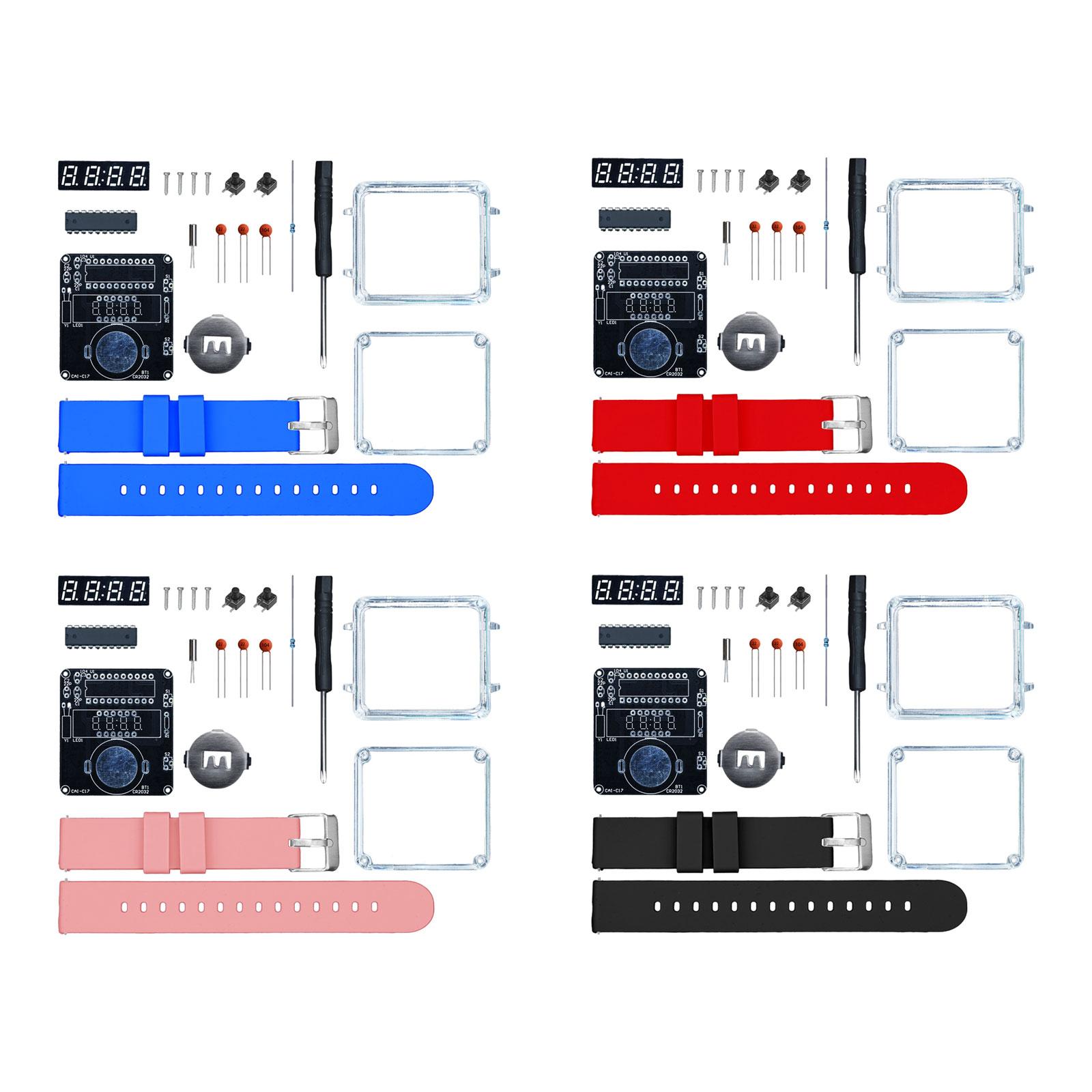 DIY Electronic Watch Kit Solde - Diy Electronics Kits For Beginners 评论和价格