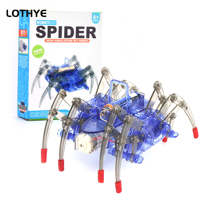DIY Electric Spider Robot Puzz - Diy Electronics Gifts 评论和价格