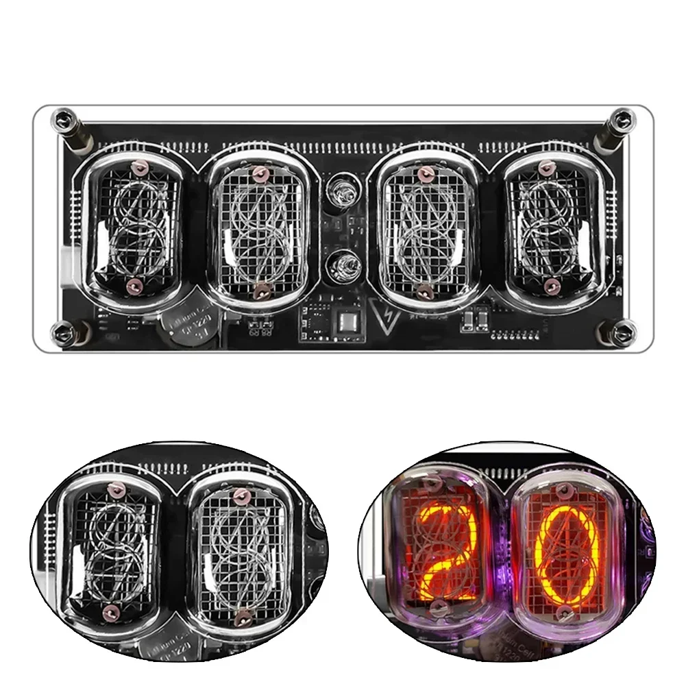 LED Lamp Tube IN12 Nixie Clock - Diy Electronics Gifts 评论和价格