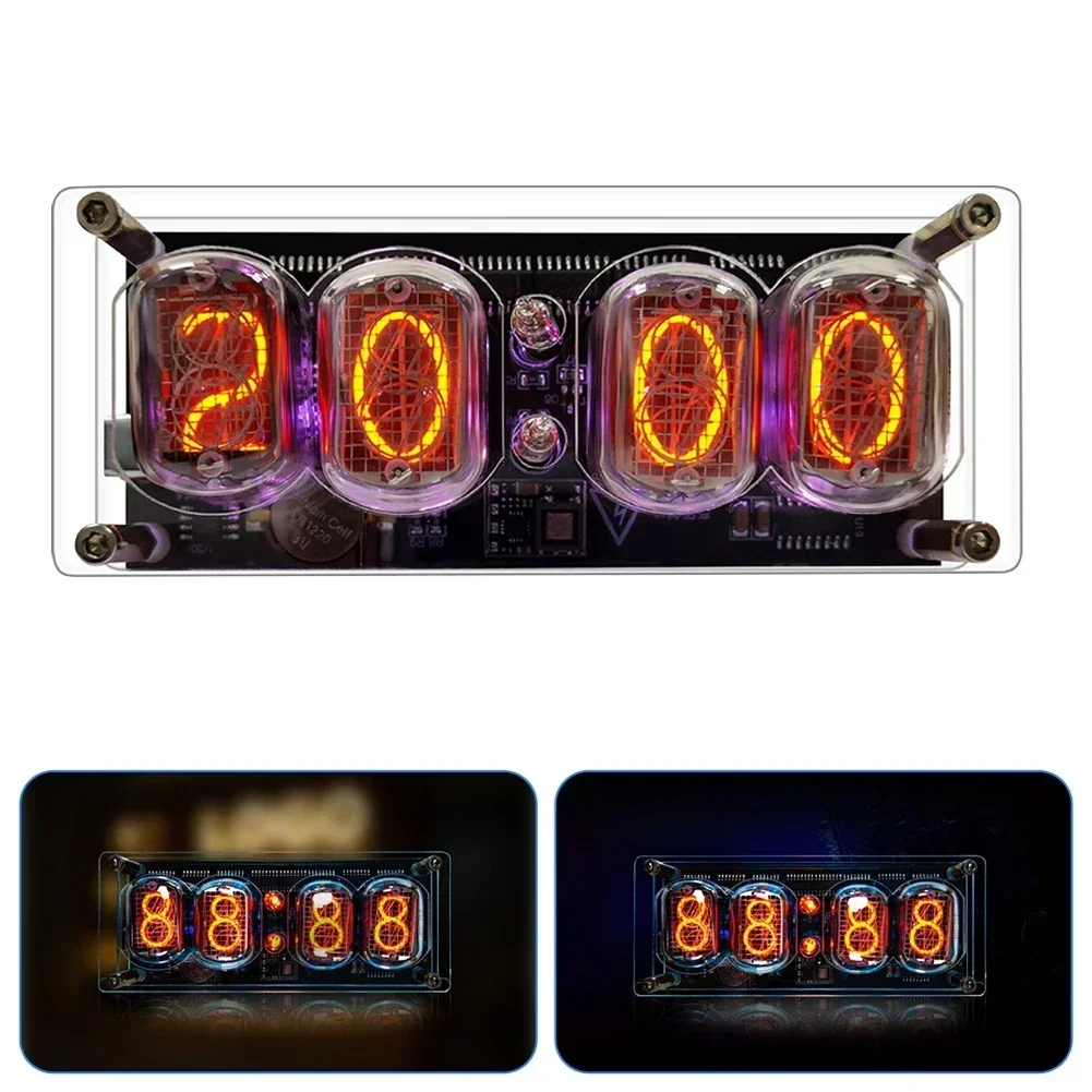 LED Lamp Tube IN12 Nixie Clock - Diy Electronics Gifts 评论和价格