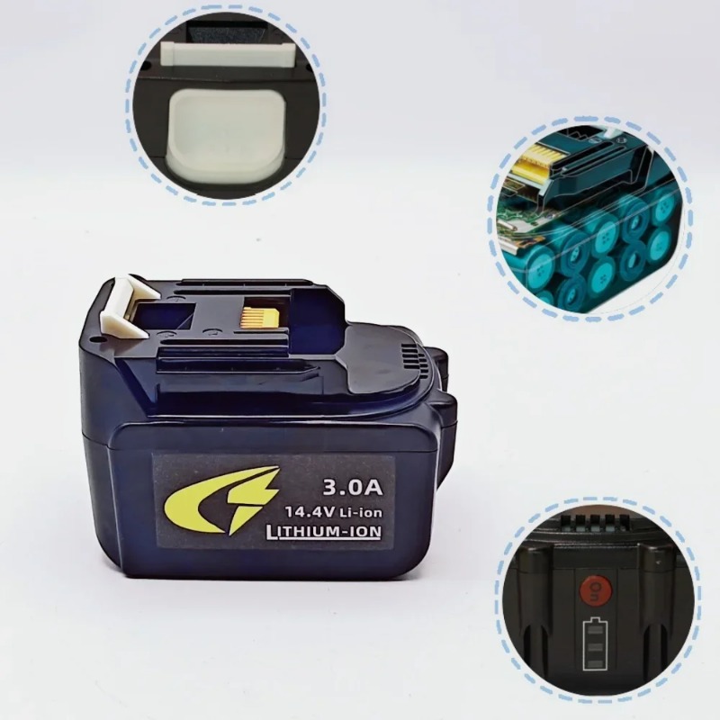 For Makita 14.4V 3.0Ah Recharg - Makita Drill Hp1640 评论和价格