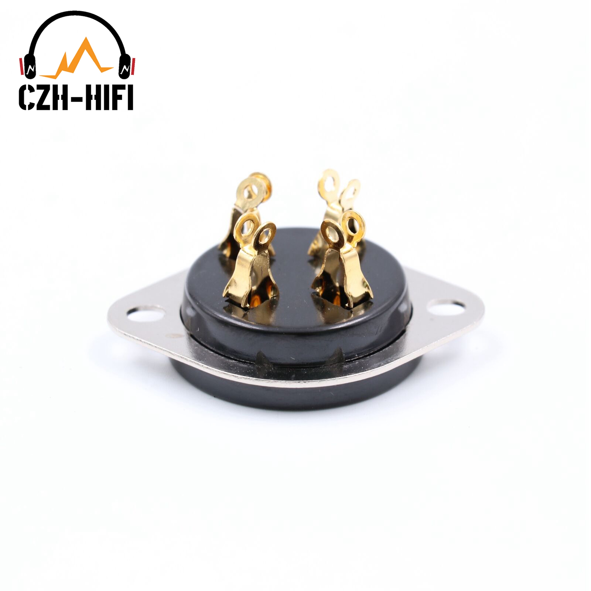1PC 4in Tube Socket Bakelite V - Diy Electronics Audio 评论和价格