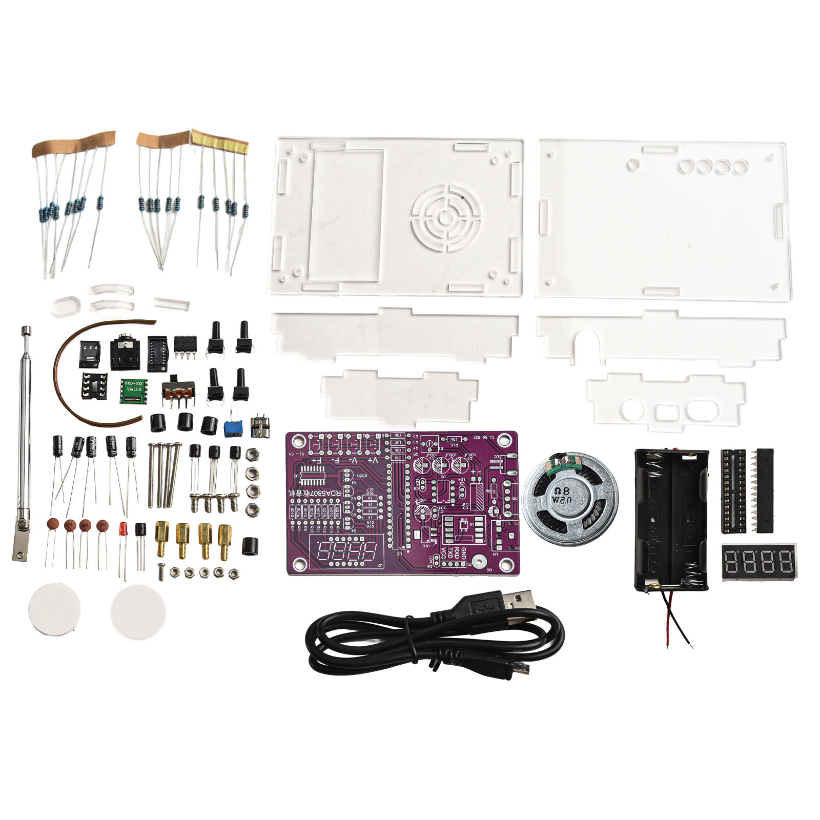 For FM Radio DIY Soldering Kit - Diy Electronics Kits For Beginners 评论和价格