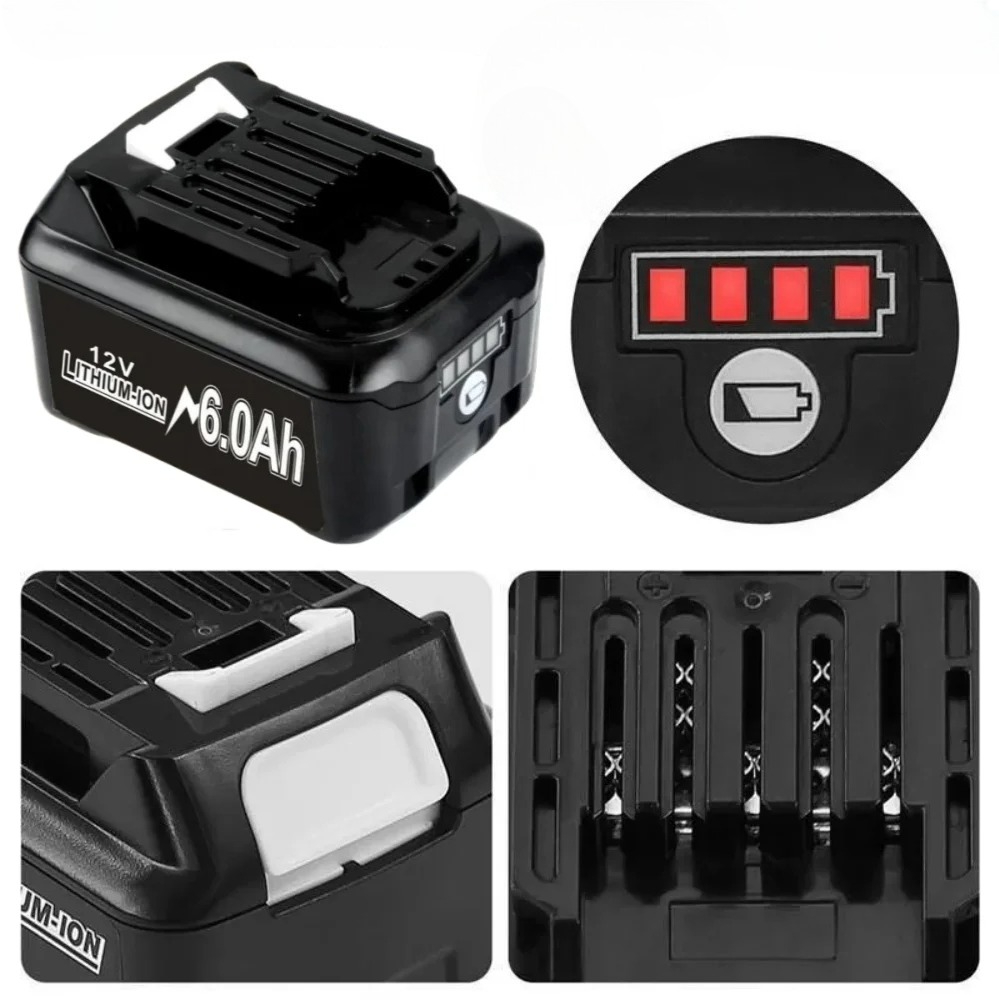10.8V/12V 4000mAh/6000mAh Li-i - Makita Drill Hp1640 评论和价格