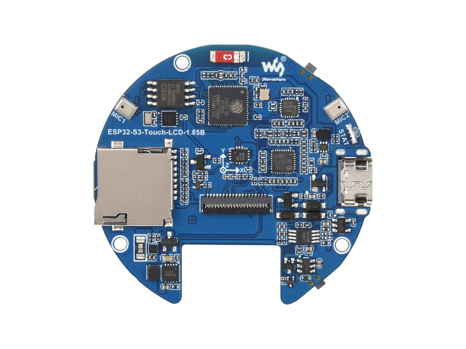 ESP32-S3 1.85inch LCD Capaciti - Diy In Electronics 评论和价格