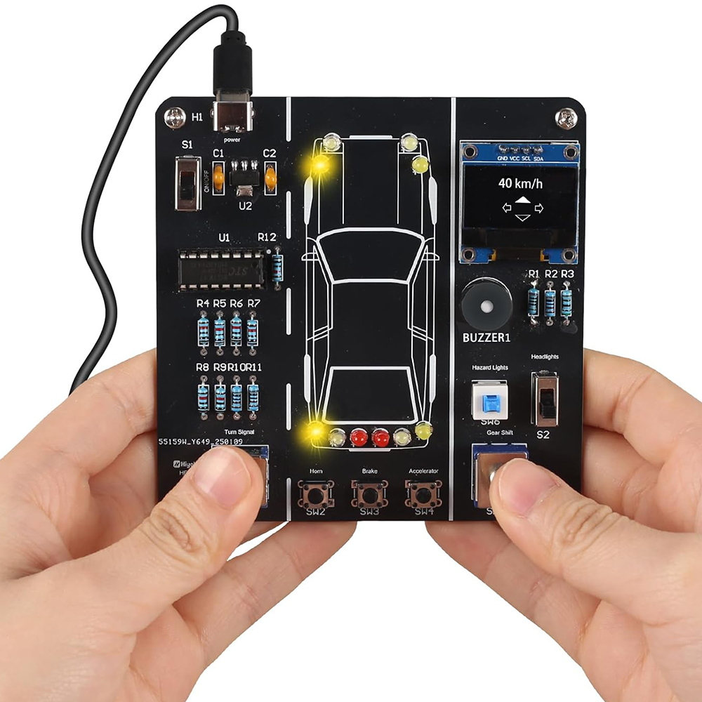 DIY Car Driving Simulation Sol - Diy Electronics Projects For Students 评论和价格