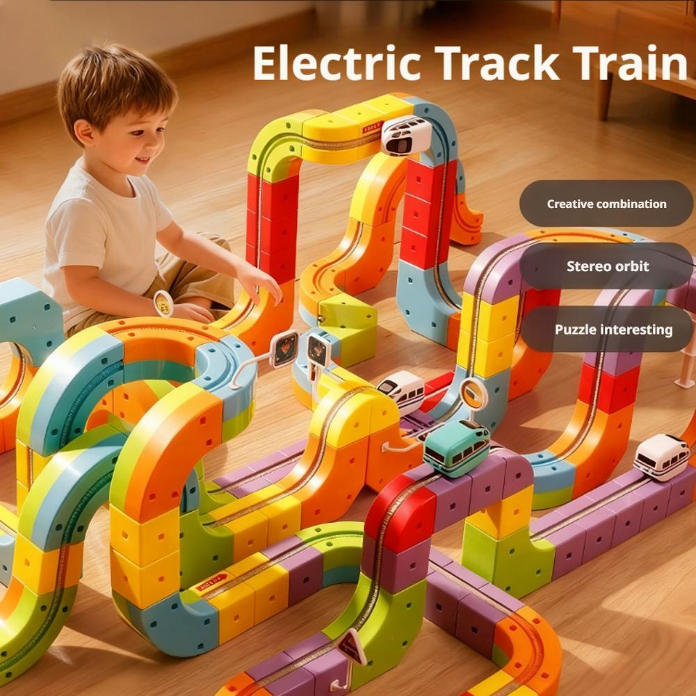 DIY Assembly Magic Track Train - Diy In Electronics 评论和价格