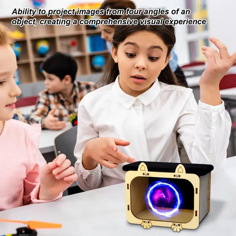 DIY 3D Holographic Theater Mob - Diy Electronics Kids 评论和价格