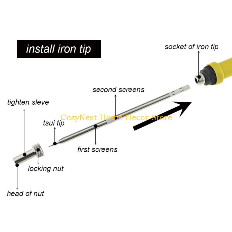 92MF T12 Welding Handle High T - Diy Electronics Hobby 评论和价格