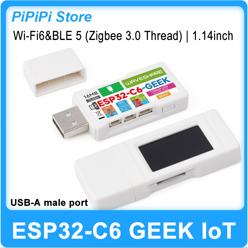 ESP32-C6 GEEK Development Boar - Diy In Electronics 评论和价格