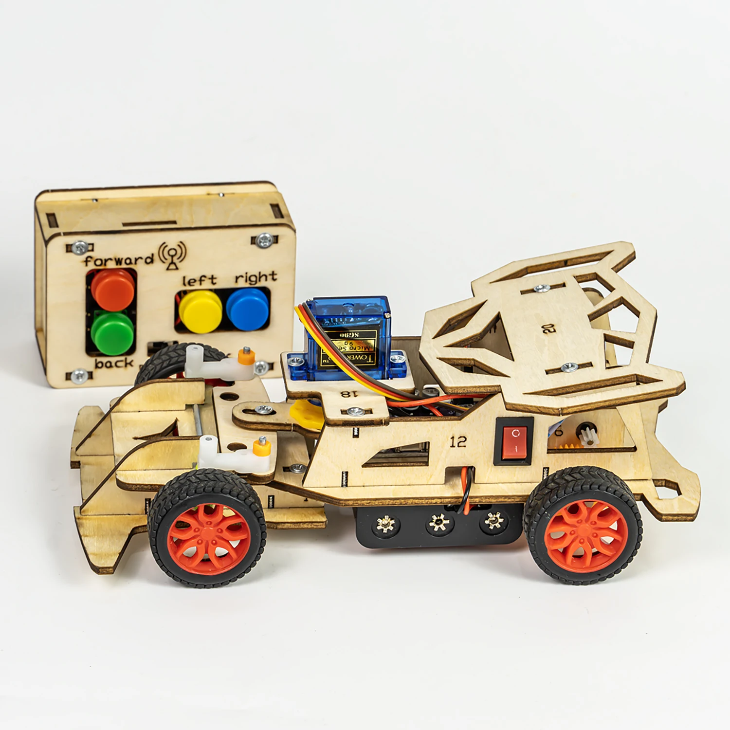 DIY Remote Control Steering Ca - Diy Electronics Projects For Students 评论和价格