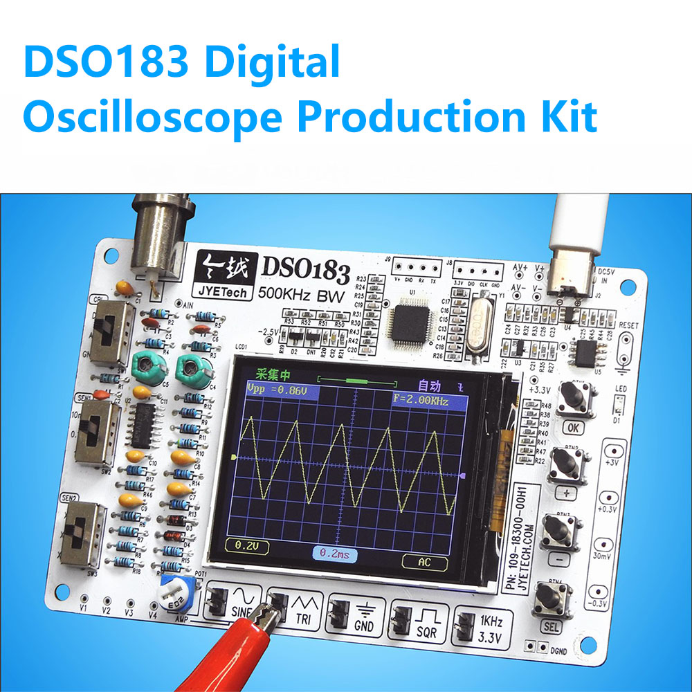 DC 5V DSO183 Digital Oscillosc - Diy Electronics Kits For Beginners 评论和价格