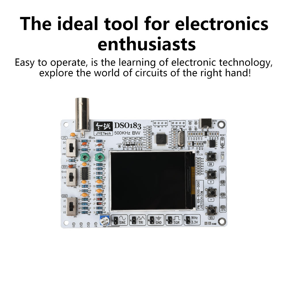 DC 5V DSO183 Digital Oscillosc - Diy Electronics Kits For Beginners 评论和价格