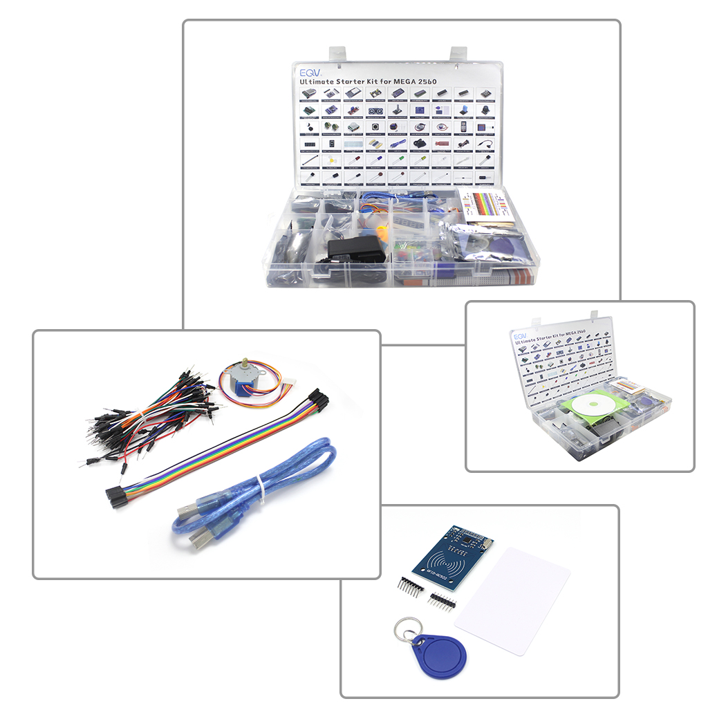 EQV MEGA 2560 Project The Most - Arduino Uno Starter Kit 评论和价格