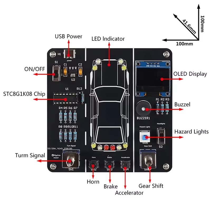 JABS-DIY Car Driving Simulatio - Diy Electronics Projects For Students 评论和价格