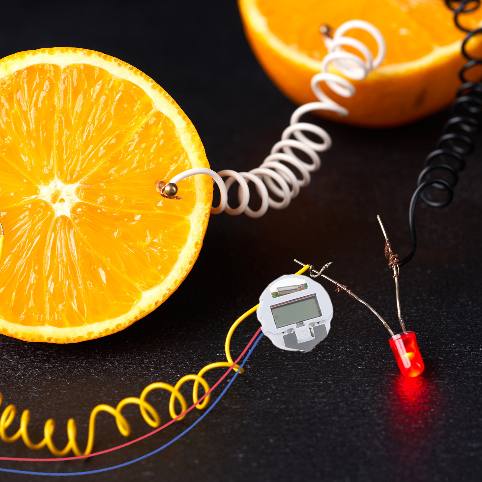 1Set Fruit Battery Experiment  - Diy Electronics Projects For Students 评论和价格