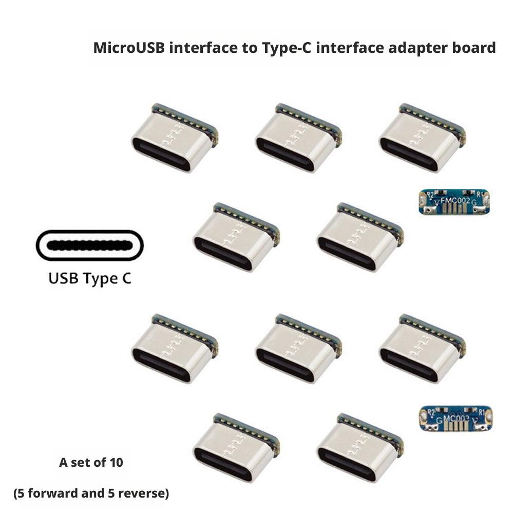 10Pcs M85k Micro USB To Type-C - Diy Electronics Hobby 评论和价格