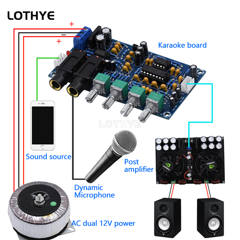 PT2399 Microphone Amplifier Bo - Diy Electronics Audio 评论和价格