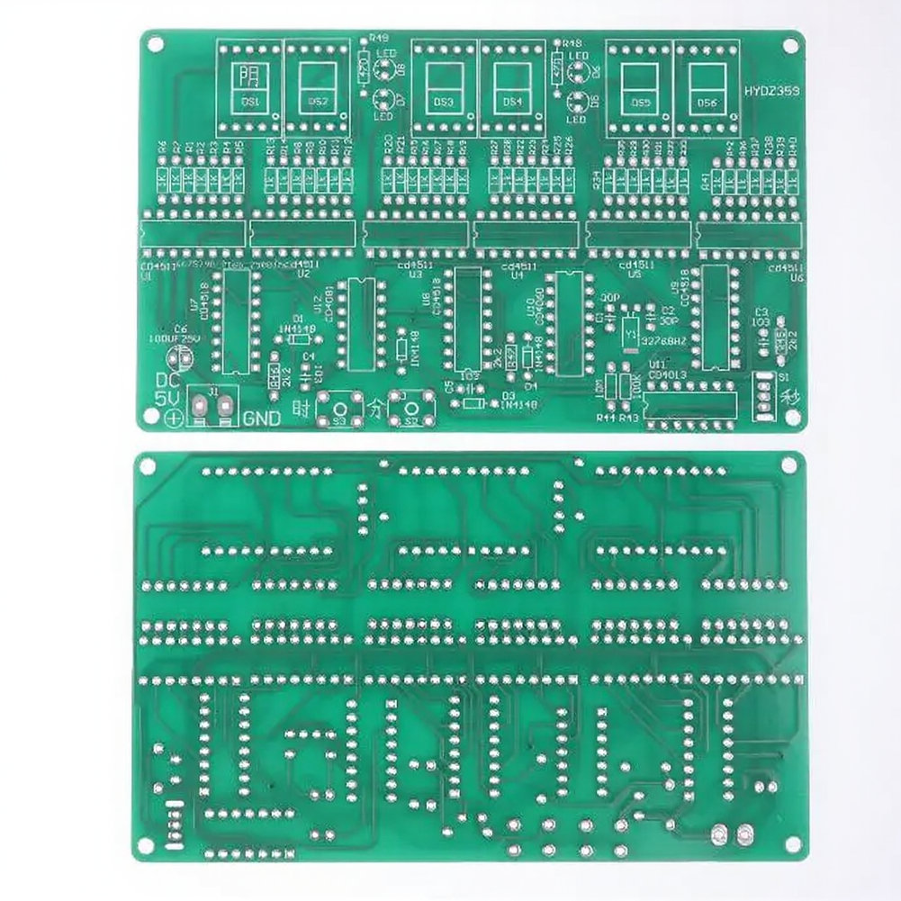 6 Digit DIY Clock Kit for Sold - Diy Electronics Projects For Students 评论和价格