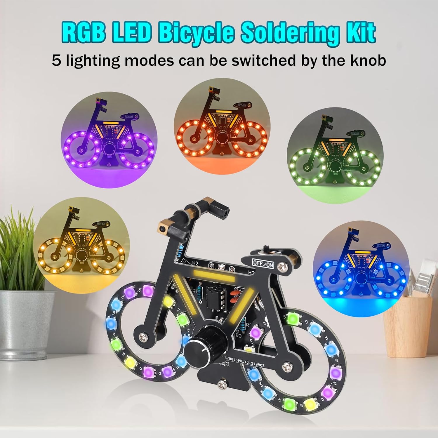 DIY Bike Soldering Project Kit - Diy Electronics Gifts 评论和价格