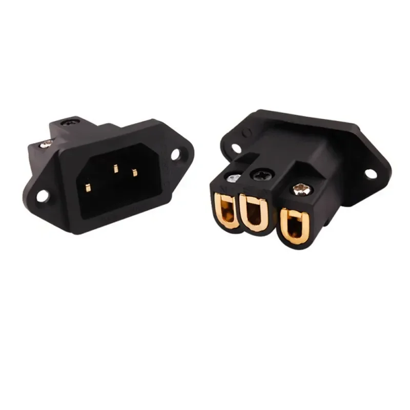 3 Pin AC Power Connector Audio - Diy Electronics Audio 评论和价格