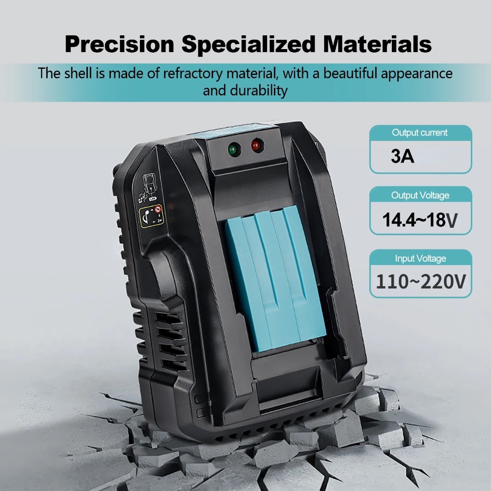 DC18RC Li-ion Battery 3A Charg - Makita Drill Hp1640 评论和价格