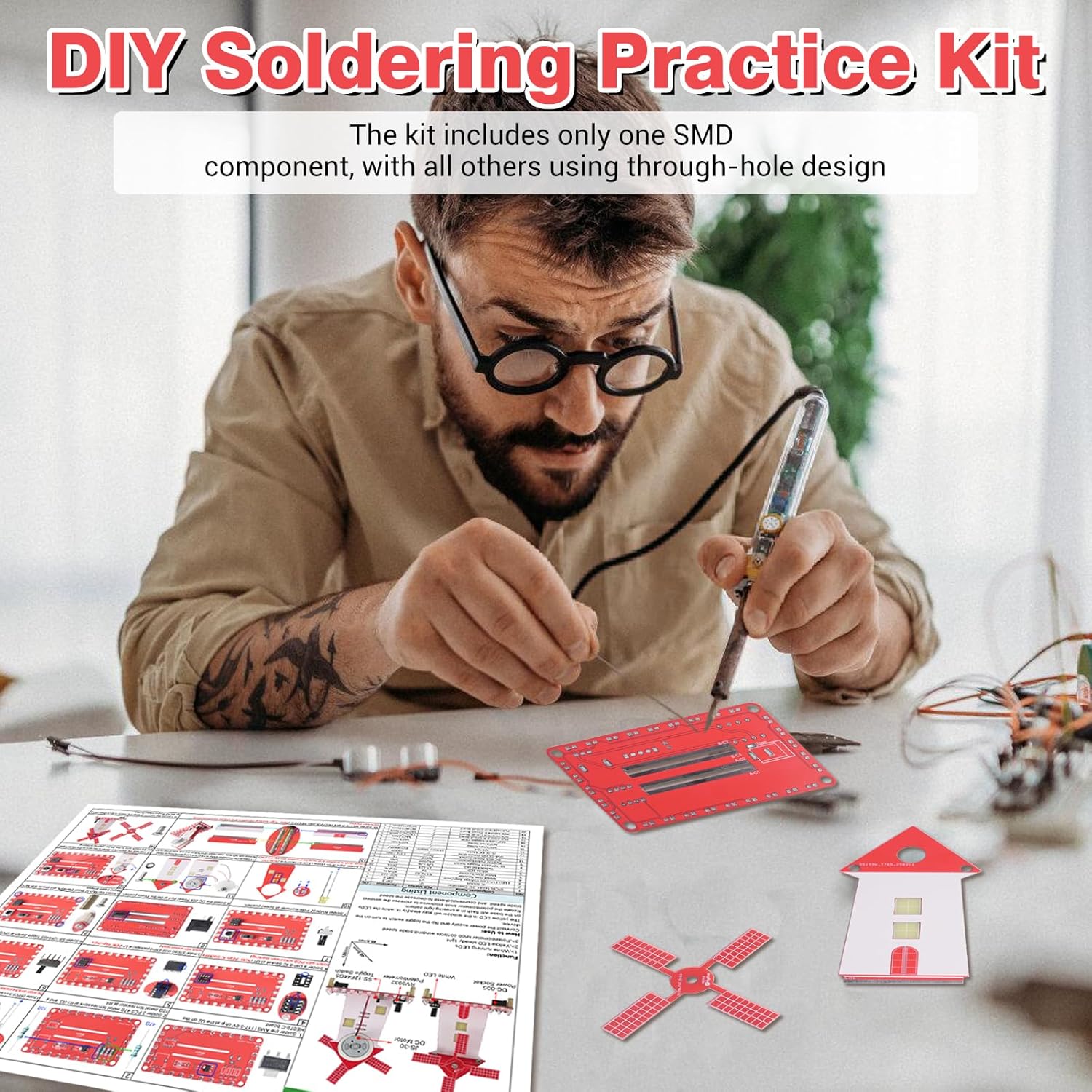 DIY Electronic Windmill Kit So - Diy Electronics Kits For Beginners 评论和价格