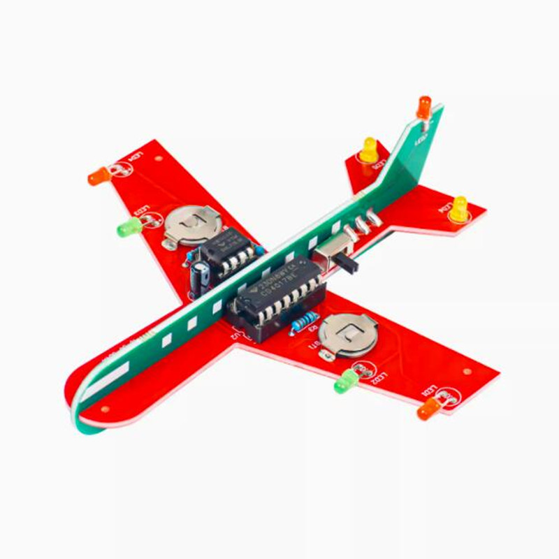 DIY Airplane Electronic Kit LE - Diy Electronics Projects For Students 评论和价格
