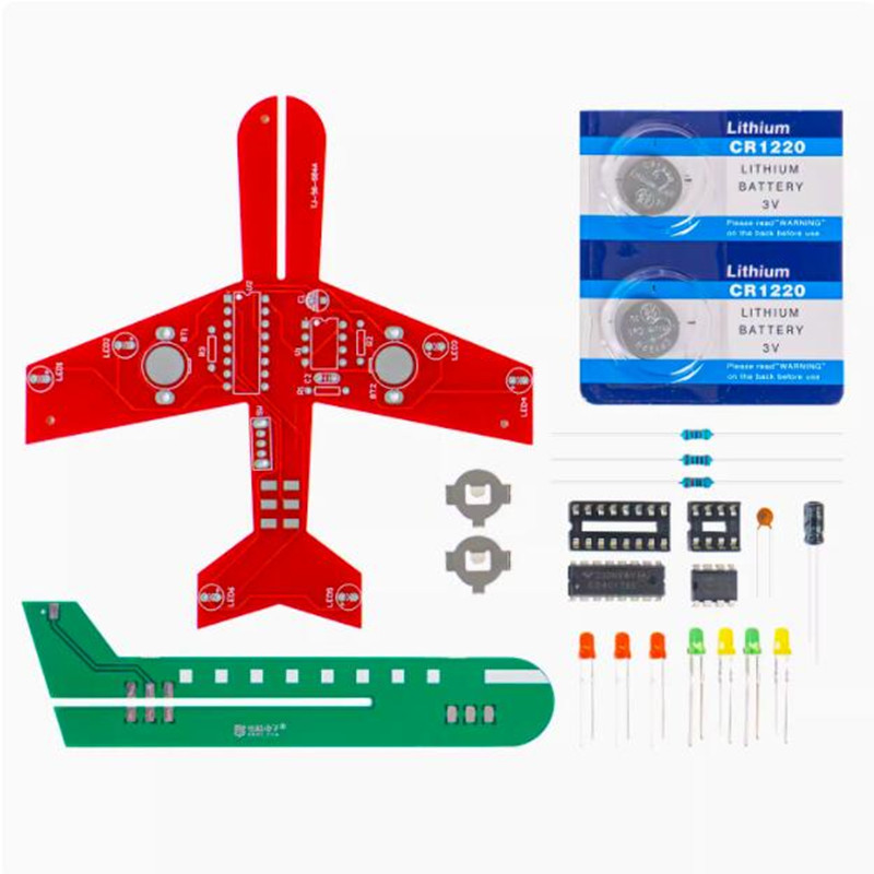 DIY Airplane Electronic Kit LE - Diy Electronics Projects For Students 评论和价格