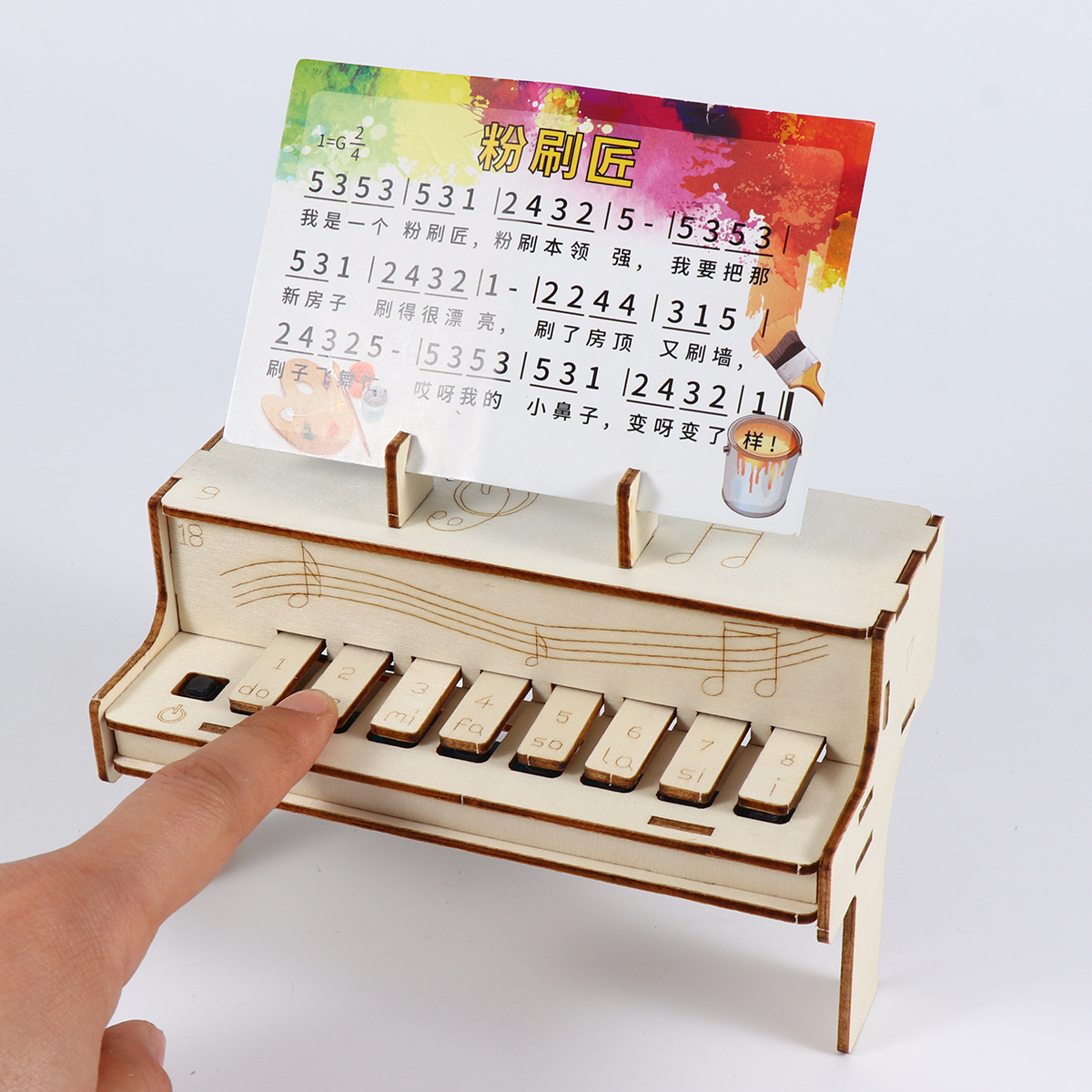 DIY Wooden Electronic Piano Mo - Diy Electronics Kids 评论和价格