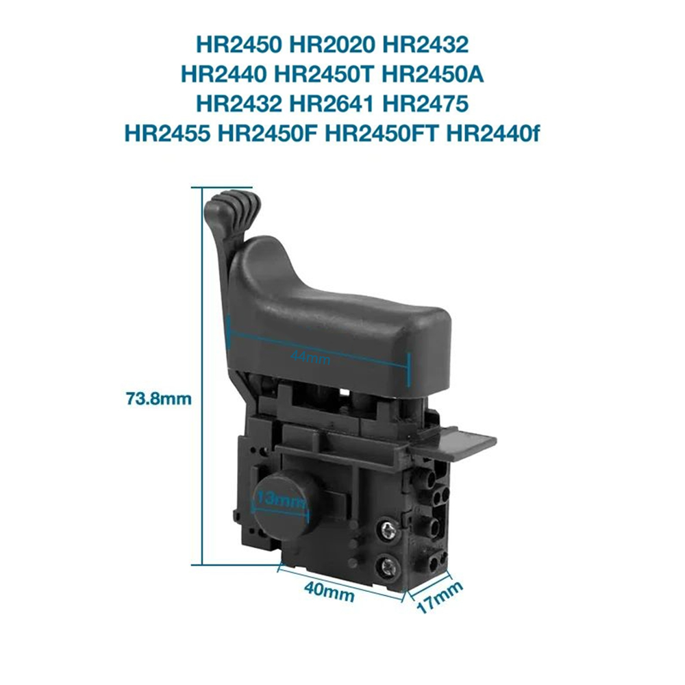 Switch replace for MAKITA HR24 - Makita Drill Hp1640 评论和价格