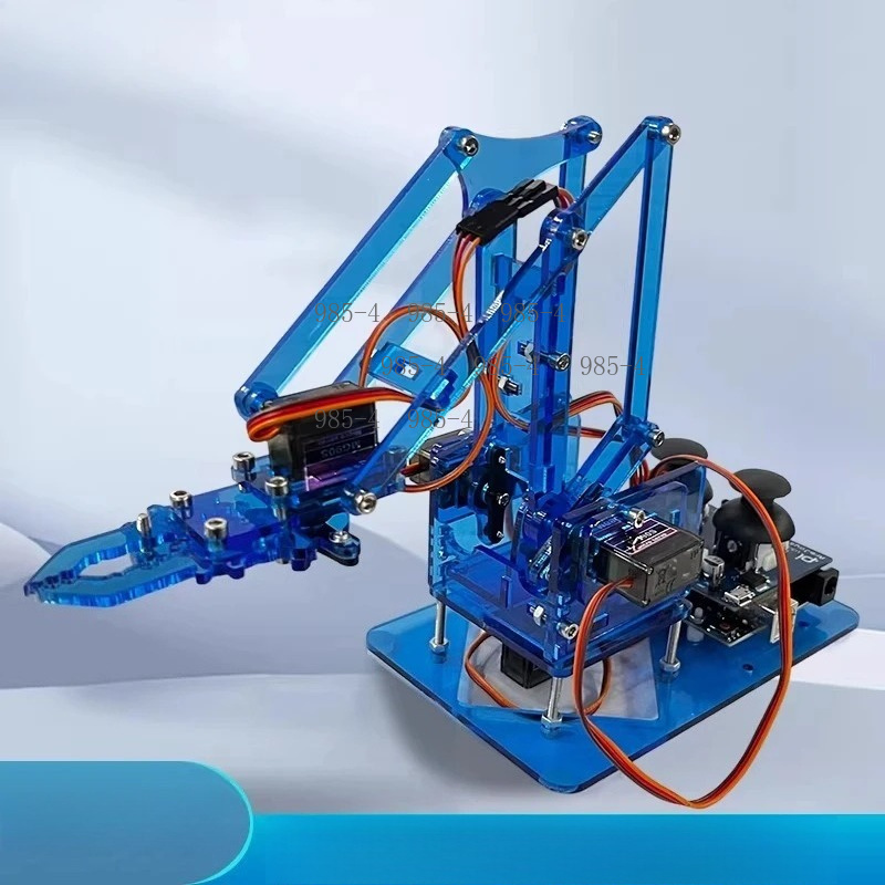 Small Programmable Robotic Arm - Hobby Diy Electronics Kit 评论和价格