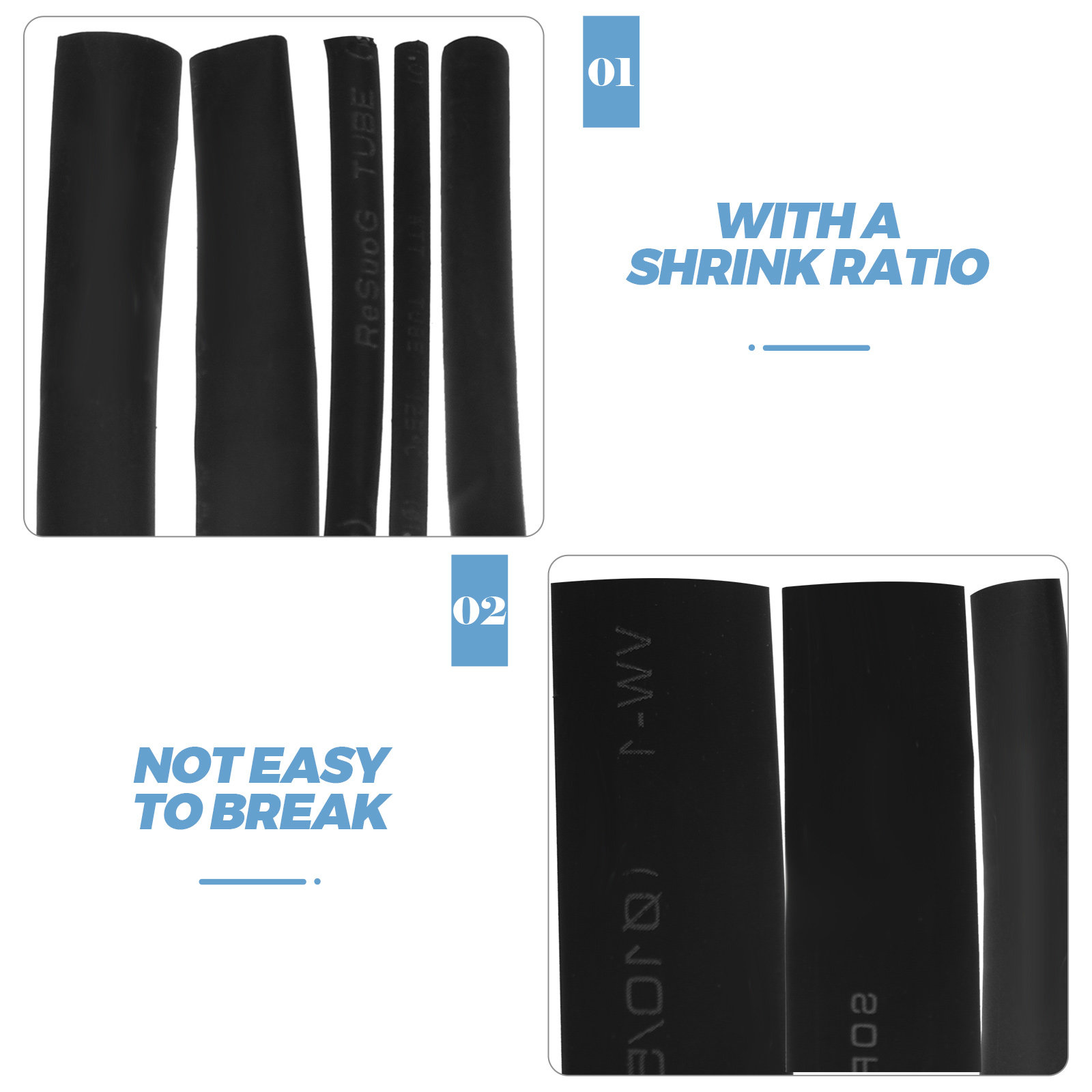 8Pcs Heavy Duty Heat Shrink Tu - Heat Shrink Tubing 评论和价格