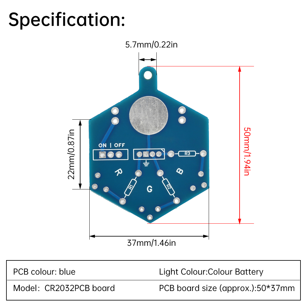 RGB LED Light Circuit Board We - Diy Electronics Kits For Beginners 评论和价格