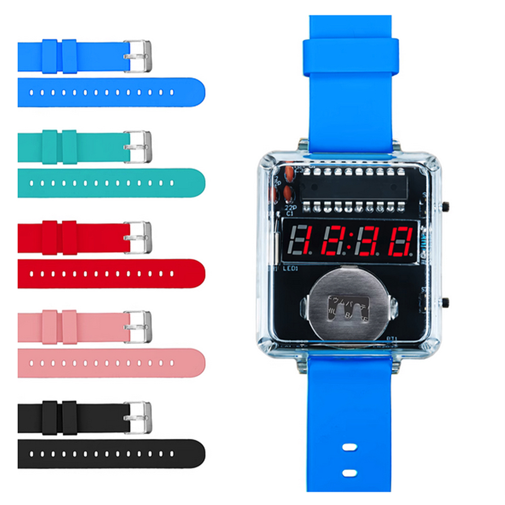 DIY Electronic Watch Kit 0.28' - Hobby Diy Electronics Kit 评论和价格